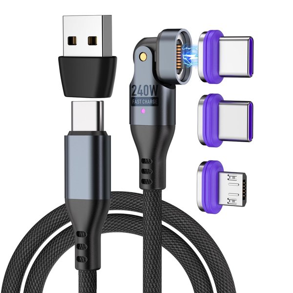 240W Magnetischer Ladekabel