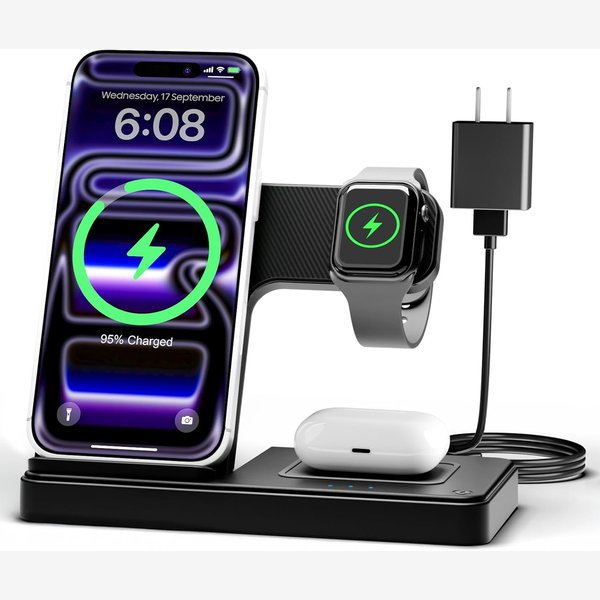 3 in 1 Wireless Charger Station