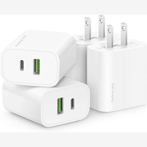 4x USB C Ladegerät 20W