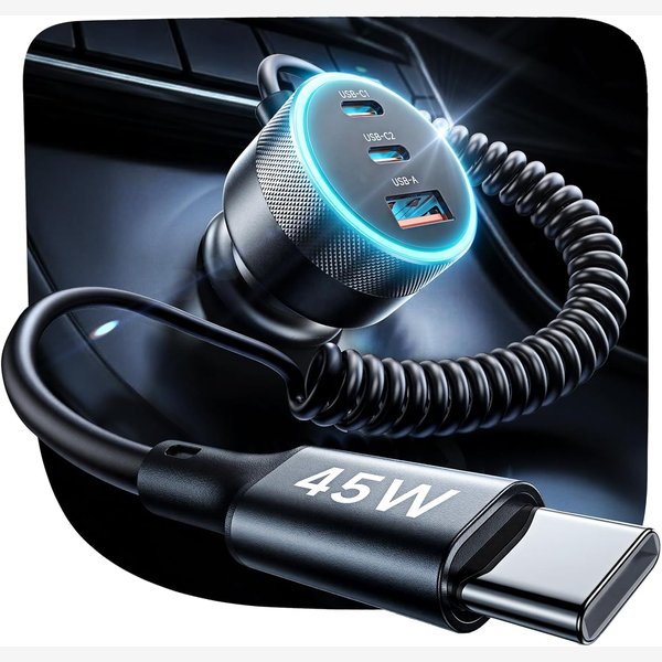 LISEN 135W Auto-Ladegerät für iPhone