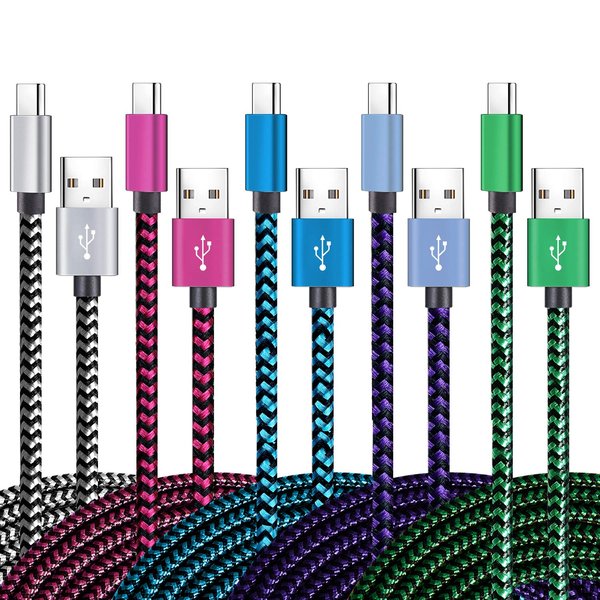 Teeind USB-C-Kabel 5er-Pack